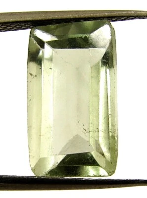 5.70 CT Natürlich Grün Amethyst Edelstein Stein Smaragd Schliff Wire Wrap 13377 - Bild 1 von 2