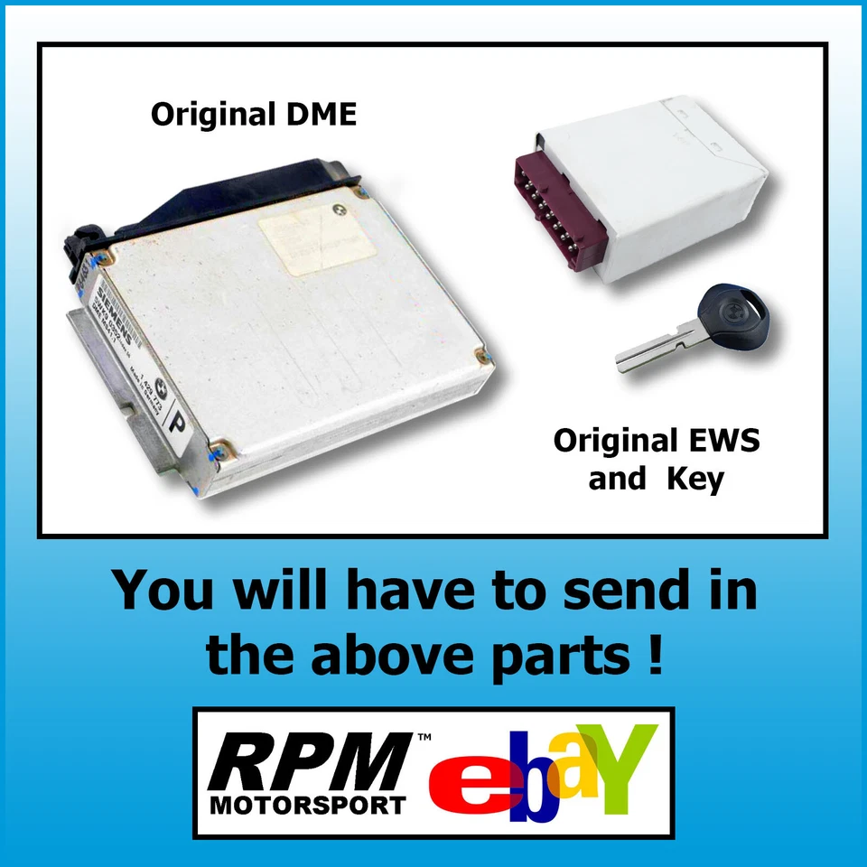BMW M3 (E36) DME MS41.1 (MS41.2) S52 L6 3.2L 1996-1999 / RPM Motorsport Foto 1 de 1