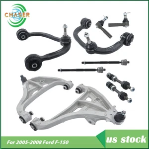 For Ford F-150 Lincoln Mark LT 2006-08 10PCS Front Upper Lower Control Arms Kit - Picture 1 of 11