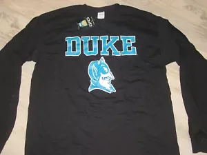 DUKE Unive BLUE DEVILS BASKETBALL long sleeve T-Shirt NEW TAG sz.. LARGE - Picture 1 of 10