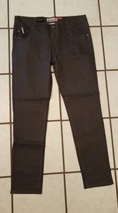 KDNK KAYDEN MENS SKINNY JEANS SIZE 36/32 CHARCOAL (CB90) - Picture 1 of 3