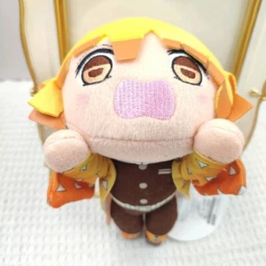 Demon slayer Kimetsu No Yaiba Plush Doll Keychain Agatsuma Zenitsu SEGA Japan - Picture 1 of 15