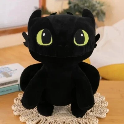 Large Toothless Dragon Plush Toy Throw Pillow Soft Cute Cartoon Body Pillow - Image 1 of 4