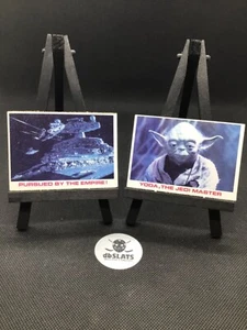 1980 Burger King Star Wars The Empire Strikes Back Yoda-Jedi Master & Empire - Picture 1 of 6