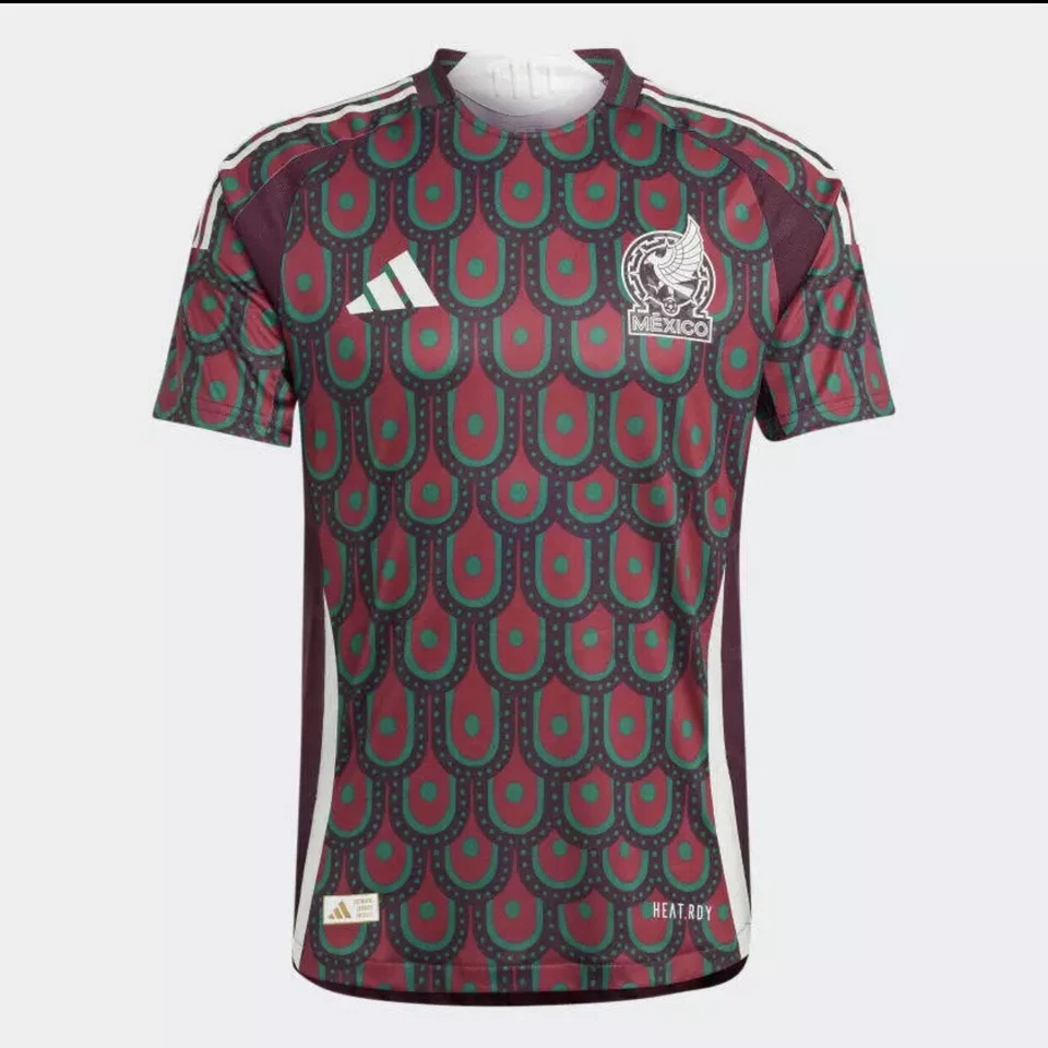 adidas Mexico Home Authentic Jersey Men’s Size Small Heat.RDY