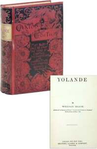 William Black-YOLANDE-[1880's Caxton Edition]-Fiction-Heroine-VG