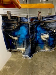 women fashion jeans shorts - Picture 1 of 8
