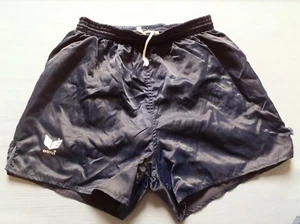 VINTAGE 80er 90er ERIMA Glanz Nylon Fussball Shorts rot D6 M Shiny Glanzshorts - Bild 1 von 6