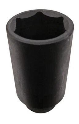 Deep Hexagon Impact Socket 1/2" 31mm Drive Quality CR-MO ISD0031 Quality - Image 1 of 3
