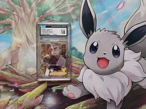 Pokémon TCG Professor's Research CGC Gem Mint 10 Full Art Celebrations 024/025 - Picture 1 of 2