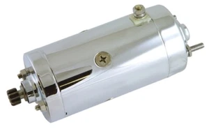 Prestolite Chrome Starter Motor For 66-82 Harley Shovelhead 31463-88T 17007 - Picture 1 of 1