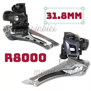 Shimano Ultegra 2x11 SPD Schaltwerk FD-R8000 (31,8 mm Klemme) Neu - Bild 1 von 1