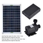 Solarpumpe 50W 800L/h Low Noise Eco Friendly Durable Solar Wasserpumpen DE