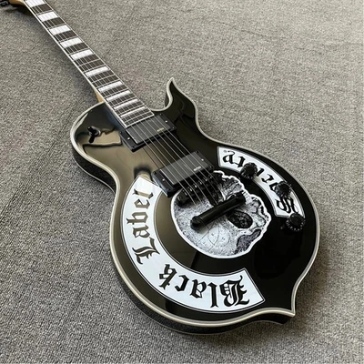 Guitarra Eléctrica Black Skull Barbarian Wylde Audio Cuerpo Caoba Envío Rápido Foto 1 de 4