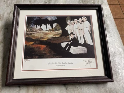 George Rodrigue Signed Print The Day We Told T-Coon Goodbye  - Image 1 of 4