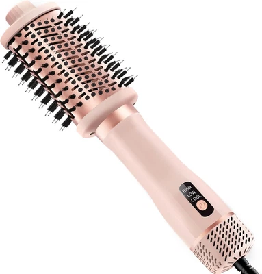 High Speed Hair Blow Dryer Brush - 3X Faster Drying Ionic Blowout Styler 5-In-1 - Image 1 of 4