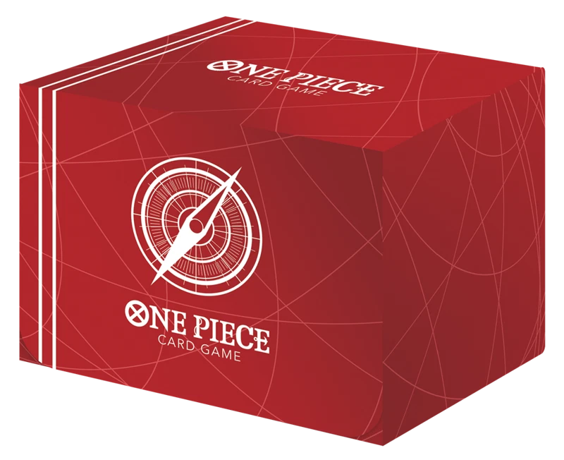 One Piece Card Game - Clear Card Case Red - Deck Box - Image 1 of 1