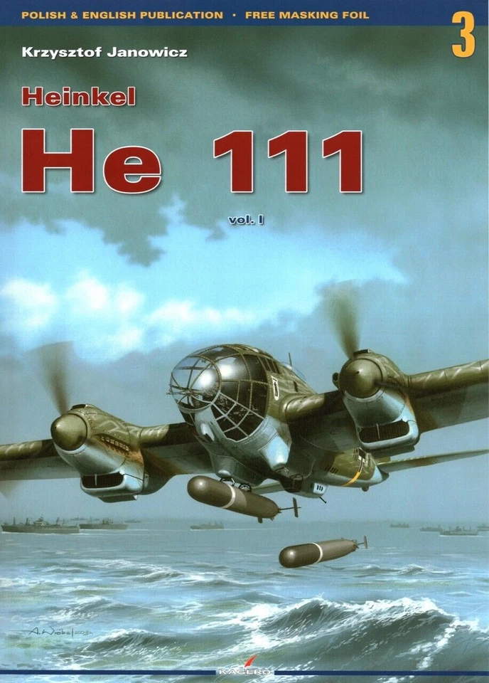 Heinkel He 111 vol. I (sans décalcomanies) - Monographie Kagero n°3 - Photo 1/1