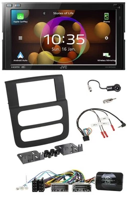 JVC DAB Lenkrad 2DIN Bluetooth USB Autoradio für Dodge RAM 2002-2006 - Bild 1 von 4