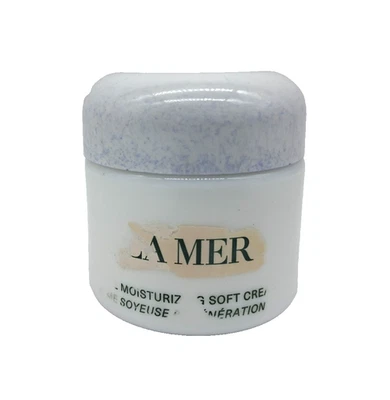 New La Mer The Moisturizing Soft Cream 2oz, Damaged Container shown in Pictures - Image 1 of 4