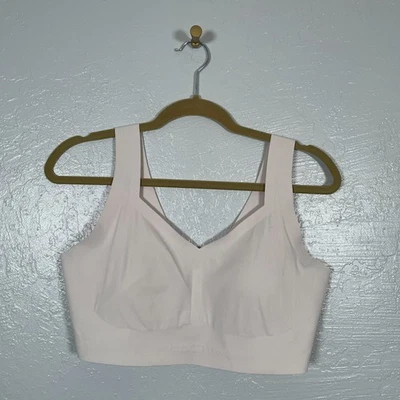 Aerie Women XXL White SMOOTHEZ Padded Sweetheart Bralette Seamless Stretch - Image 1 of 4