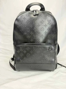 Louis Vuitton Black Monogram Shadow Racer Backpack SPB-TS 348477 - Picture 1 of 17