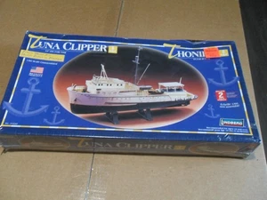 Lindberg Tuna Clipper Thonier Kit #77220 Factory Sealed Box 1/60 Scale - Picture 1 of 13