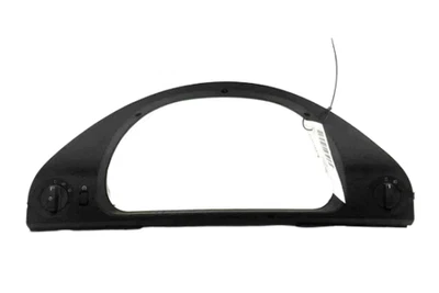 Отделка приборной панели приборной панели 1997 BMW 528I с крышкой переключателя света черная - Изображение 1 из 4