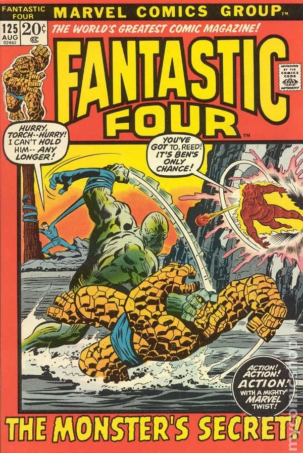 Fantastic Four #125 VG+ 4.5 1972 - Image 1 of 1