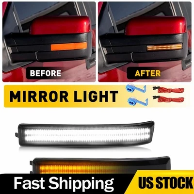 LED Side Mirror Sequential Turn Signal Light Lamp For Ford 2009-2014 F150 F-150 - Image 1 of 4