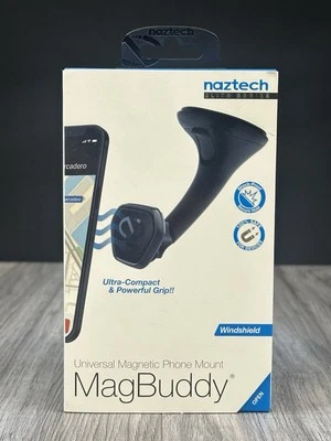 Montaje de parabrisas ajustable Naztech MagBuddy Elite instalación rápida y fácil nuevo en caja Foto 1 de 4