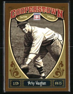 Arky Vaughan 2013 Panini Cooperstown #37  Baseball Card