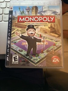 Monopoly (PS3) EA , Disc, Booklet, Case Pre-Owned {CG-X,P-B1} - Picture 1 of 7