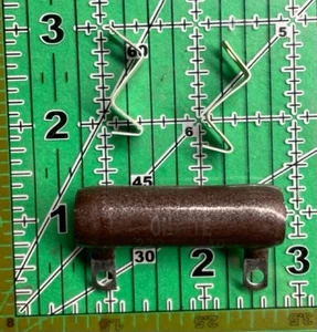 Resistencia tubular de potencia esmalte vítreo ohmita 75 ohmios 25 vatios 0200E fija nueva en caja - Imagen 1 de 3