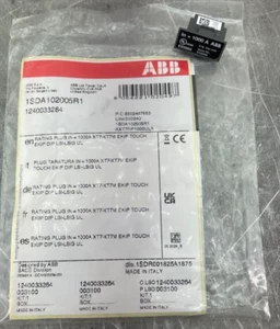 NEW ABB KXT7RP1000ULA RATING PLUG 1000 A FOR XT7-XT7M FREE 2-DAY SHIPPING - Picture 1 of 6