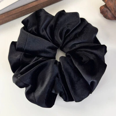 18cm Oversized Flannel Hair Rope Women Velvet Large Hair Scrunchies Soft Elastic - Image 1 of 4