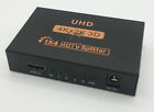 4 WAY OUTPUT HDMI 1 IN SPLITTER SWITCH HUB BOX SUPPORTS FULL 4K 3D HD
