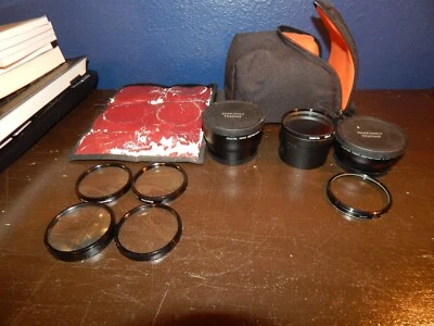 Lot of 8 ~ Digital Concepts & Mandee Hi Def Lenses 58MM Telephoto Wide Angle - Image 1 of 4
