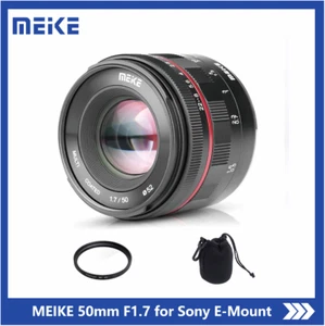 Meike 50mm F1.7 Full Frame Large Aperture Manual Focus Lens for Sony E-mount FE - Picture 1 of 9