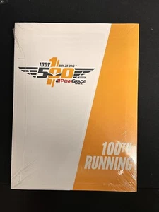 2016 INDY 500 100TH RUNNING - SEALED NEVER OPENED - PROGRAM COMMEMORATIVE BOOK - Picture 1 of 2