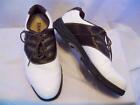 Etonic Sz. 9,5W Męskie buty GSOK Sof-Flex sznurowane golf Oxford brązowe/białe EUC