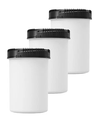 3x 1000 ml Vorratsbehälter mit Schraubdeckel, Vorratsdose, Mehldose - Bild 1 von 3