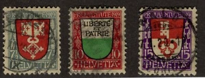 Switzerland Scott B12-14 Used - CV 35.25 - Picture 1 of 2