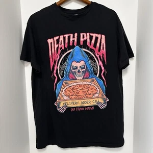 Death Pizza Shirt Sap Studio Design. SHEIN XS - Imagen 1 de 4