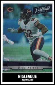 2019 Panini Prestige Xtra Points Khalil Mack Purple /100 Chicago Bears - Picture 1 of 3