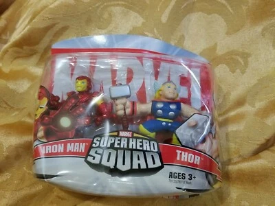Marvel - Super Hero Squad - Iron Man & Thor 2 Pack  - Image 1 of 4