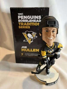 1991 Penguins Bobblehead Tradition Series Joe Mullen 7th in Series - Picture 1 of 9