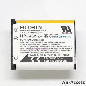 Original Fujifilm NP-45A Battery for FinePix JX335 JX355 JX360 JX380 JX390 JX405 - Picture 1 of 4