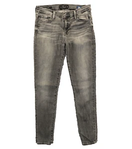 Lucky Brand Jeans 6/28 Women's Black Brooke Skinny Orta Premium Denim Mid-Rise - Afbeelding 1 van 14