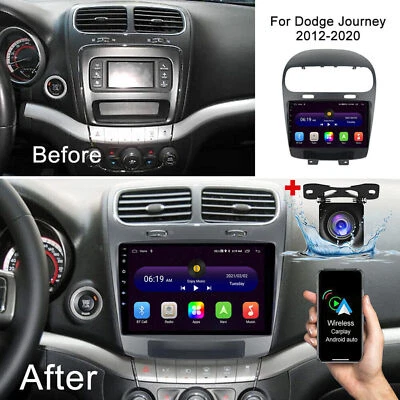 Carplay Android 13 Car Stereo Radio GPS Navi Wifi FM For Dodge Journey 2012-2020 - Image 1 of 4